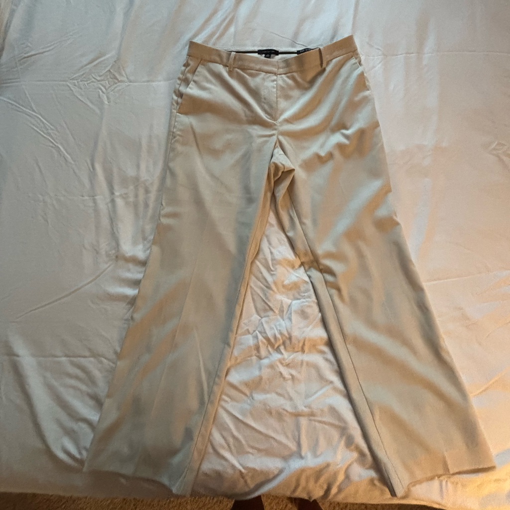 Ann Taylor Tan Trousers- Curvy 12p